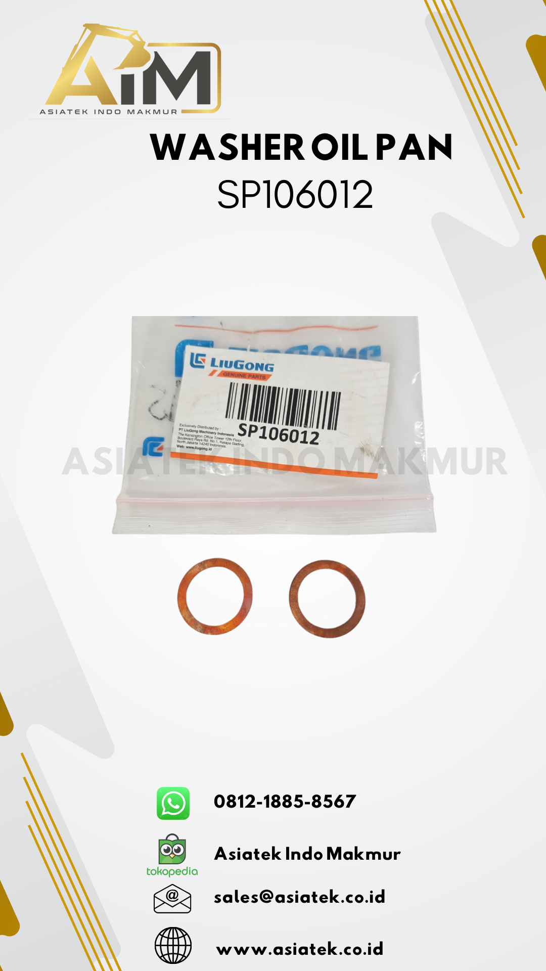 WASHER OIL PAN (SP106012)